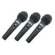 thumbnail image 1 of Set de 3 Microfonos Vocales CarverPro CH33-3BK, 1 of 3