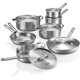 thumbnail image 1 of Juego de Utensilios de Cocina VEDNHOL de Titanio 20‑30 cm con Tapa, 1 of 9