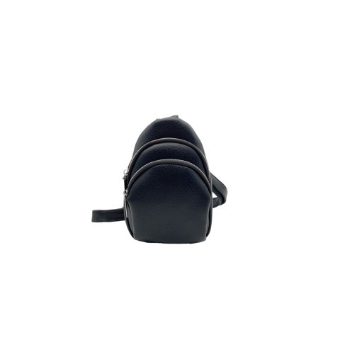 Todopiel - Bandolera Ecocuero Negro Cru36