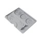 thumbnail image 2 of Tapete De Silicona Para Prensar Espresso, Accesorio Duradero Para La Encimera Del Hogar, Color Gris, 2 of 5