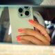 thumbnail image 3 of Uñas Postizas imPRESS Happier Vibes Naranja Cortas Squoval, 3 of 9