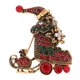 thumbnail image 1 of Colgante de broche de joyería de navidad para mu?ecas bjd de moda accesorio rojo botas, 1 of 5
