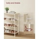 thumbnail image 4 of Estante para zapatos Shelf VASAGLE, 4 niveles, 30 x 75 x 71 cm, color beige, 4 of 6