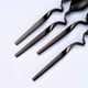 thumbnail image 5 of Cuchara para espresso, cuchara de acero inoxidable para mermelada y miel, cuchara para remover café con mango curvo, juego de 6, 5 of 5
