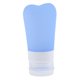 thumbnail image 1 of Botellas de viaje Botellas recargables de silicona comprimibles Azul 38 ml, 1 of 5