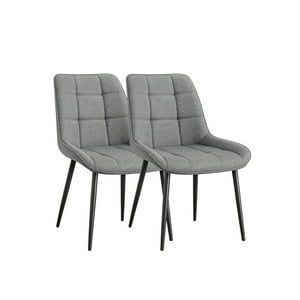 Habita2 Chile - Pack 2 Sillas Tapizada Merichair Black Grafito