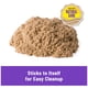 thumbnail image 4 of Sensory Toys Kinetic Sand, totalmente natural, marrón, 2,5 kg (5,5 libras), 4 of 9