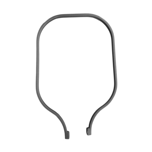Pickleball Paddle Edge Guard Ajuste Perfectamente Curva De Borde Protector De La Tira De Borde Gris