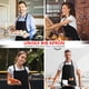 thumbnail image 5 of Utopia Kitchen Juego de 2 Delantales Ajustables con Bolsillos, 5 of 8