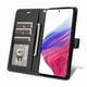 thumbnail image 2 of FOXDOCK Funda tipo Cartera para Samsung Galaxy A53 – Cubierta de Cuero PU con Múltiples Ranuras, Bolsillo para Efectivo y Correa de Muñeca, 2 of 6