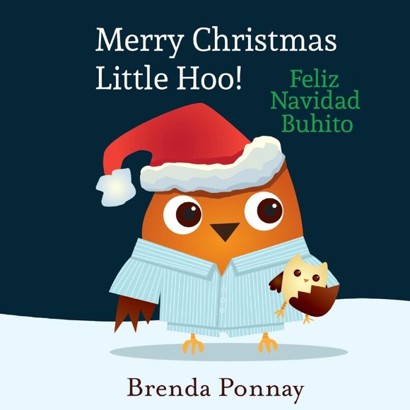 Book Xist Publishing ¡Feliz Navidad, Little Hoo! Bilingüe