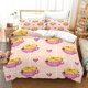 thumbnail image 1 of Cute duck cartoon animation duvet cover children adult bedroom decoration 3D digital printing super soft and comfortable polyest Bed Sheets, 1 of 5