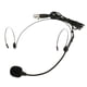thumbnail image 3 of Gancho Para La Oreja Doble Auriculares Con Cable Micrófono De Diadema Negro XLR 3Pin, 3 of 3