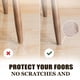 thumbnail image 2 of Protectores de fieltro para muebles Yelanon, 216 piezas, beige y negro, 2 of 7