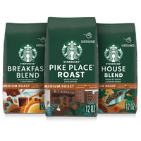 Café Molido Starbucks, Tostado Medio, 3 Bolsas De 355 Ml
