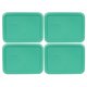 thumbnail image 1 of Tapa Pyrex 750 ml (pack de 4) color verde claro, 1 of 2