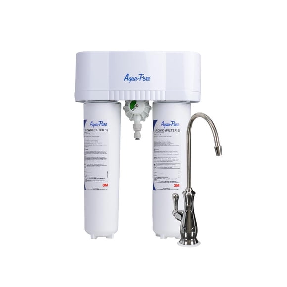 Sistema de filtro de agua 3M Aqua-Pure DWS1000 para debajo del fregadero