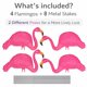 thumbnail image 4 of Figurita GiftExpress 61 cm Flamenco Rosa – Juego de 4, 4 of 8
