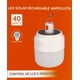 thumbnail image 2 of Ampolleta LED Solar Recargable FSL 40W Luz Fría 6500K IP20, 2 of 3