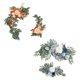 thumbnail image 5 of Botín De Flores Artificiales Colgantes Para Fiesta Rosa Blanco Azul, 5 of 5