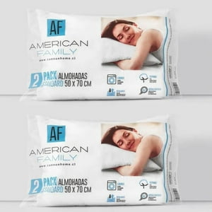 Pack 4 Almohadas Cannon Polycotton 50X70Cm