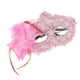 thumbnail image 4 of media cara máscara de ojo de la flor cosplay traje de fiesta disfraces decoración rosa, 4 of 5
