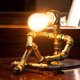 thumbnail image 1 of Lámpara de mesa LCYY.TG Robot de metal estilo steampunk 110V, 1 of 6