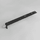thumbnail image 3 of Picaporte embutido de palanca 25x6, negro mate, 3 of 3