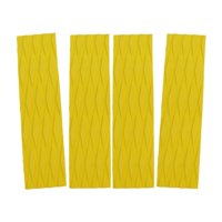 Ioensy - Almohadillas De Tracción Para Tabla De Surf, Almohadilla De Agarre Para Cubierta Para Rv, Canoa, Tabla De Paddle De Pie, Color Amarillo, 4 Uds.