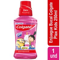 Enjuague Bucal Plax Minions 250 Ml Colgate