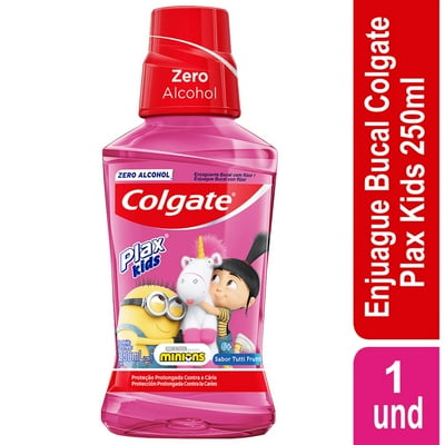 Enjuague Bucal Plax Minions 250 Ml Colgate