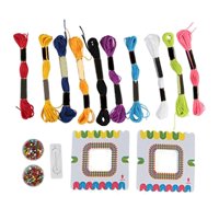 Bothyi - Kit Para Hacer Pulseras De Primera Calidad Cuentas De Plástico De Colores Caja De 2 Cuentas
