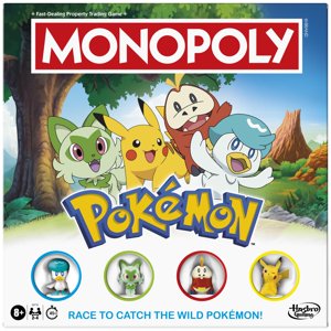 Juego De Mesa Monopoly Pokémon Edition | A Partir De 8 Años | 2-4 Jugadores
