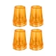 thumbnail image 1 of 4 Uds Puntas De Muleta Puntas De Bastón De Goma Para Bastones De Senderismo Personas Mayores Muletas Para Caminar Amarillo 25mm Agujero, 1 of 5