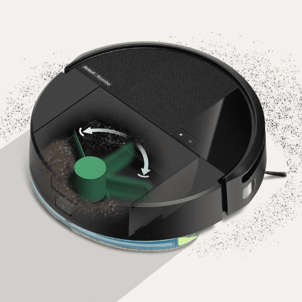 Roomba Combo 205 DustCompactor Aspiradora y Trapeadora Robot 2 en