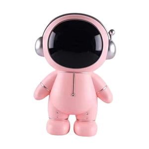 Bothyi - Astronauta Dinero En Efectivo Hucha Hucha Ahorro De Dinero Regalo Y Decoración Del Hogar Rosa