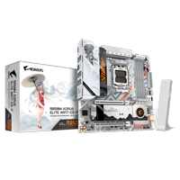 Placa Madre Gigabyte B850M Aorus Elite Wifi7 Ice-P, Socket Am5, 4X Ddr5, 2X M.2, X3D Turbo Mode
