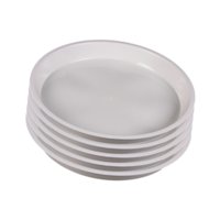 Magideal - 5 Platillos Para Plantas, Bandejas Para Macetas, Prácticos Platillos Redondos Para Macetas, Resistentes Para Uso Doméstico, Para Interiores Y Exterior Xs