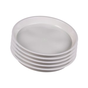 Magideal - 5 Platillos Para Plantas, Bandejas Para Macetas, Prácticos Platillos Redondos Para Macetas, Resistentes Para Uso Doméstico, Para Interiores Y Exterior Xs