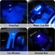thumbnail image 5 of Luces LED para coche TEKSHINNY, 7 colores, para interiores, USB inalámbricas, 5 of 7