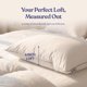 thumbnail image 2 of Almohada para Cama FluffCo Zen Fluff™ Firme 51x71 cm 1 Unidad, 2 of 9