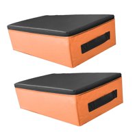 Ioensy - Almohadilla De Levantamiento De Pesas Silence Deadlift Pad Para Entrenamiento De Levantamiento De Pesas Para Hombres, Color Naranja Y Negro