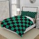 thumbnail image 4 of Anime-duv-et C-ov-er s-et ki-g size de-Mon Ka-Madnez-Uko bed-Ding set-3 pieces sof-t microfiber-er quilt cover for-kids boys teen-s bedroom decor-comforter C-over with 2 pillowcase, 4 of 5