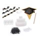 thumbnail image 2 of Soporte Para Pastel De 3 Niveles Con Forma De Dinero De Graduación, Decoración Para Fiesta De Graduación De Halloween, Color Negro, 2 of 5