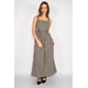 thumbnail image 2 of Vestido Largo Cuadros Javiera Negro negro XL, 2 of 4