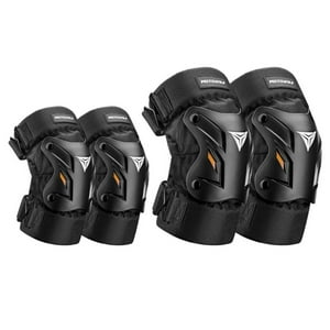 Motowolf 1034 Pack Rodilleras Y Coderas Cortas Para Motociclismo