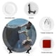 thumbnail image 3 of David Plato decorativo de porcelana fina (bone china), plato decorativo de cerámica para hogar, oficina, soporte de pared, platos decorativos para dormitorio - 6 pulgadas (15 cm), 3 of 6