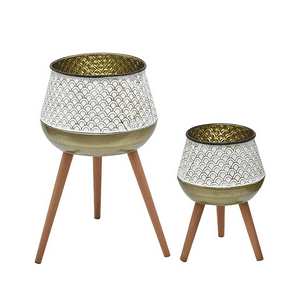 Muebles Santa Ana - Maceteros White Base Madera