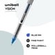 thumbnail image 3 of Bolígrafos Uniball Vision de 0,7 mm, punta fina, color azul, 12 unidades, 3 of 6