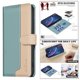 thumbnail image 3 of Funda Cartera con Bloqueo RFID para Xiaomi Redmi A4 5G con Ranuras y Soporte Verde, 3 of 5